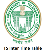 TS Inter Time Table