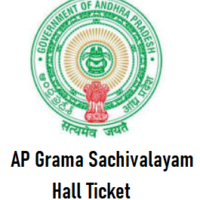 AP Grama Sachivalayam Hall Ticket