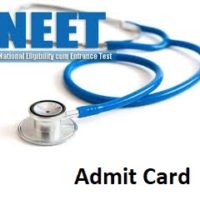 NEET Admit Card